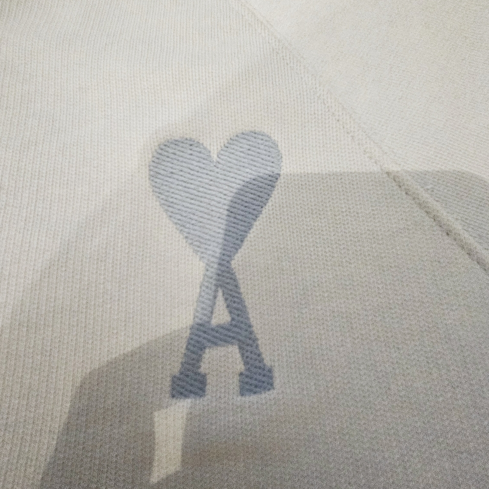 Ami Men's Light Blue Sweater - Picture 3 of 5
